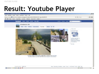 Result: Youtube Player YOUTUBE PLAYER 