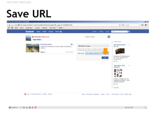 Save URL YOUTUBE VIDEO BOX 