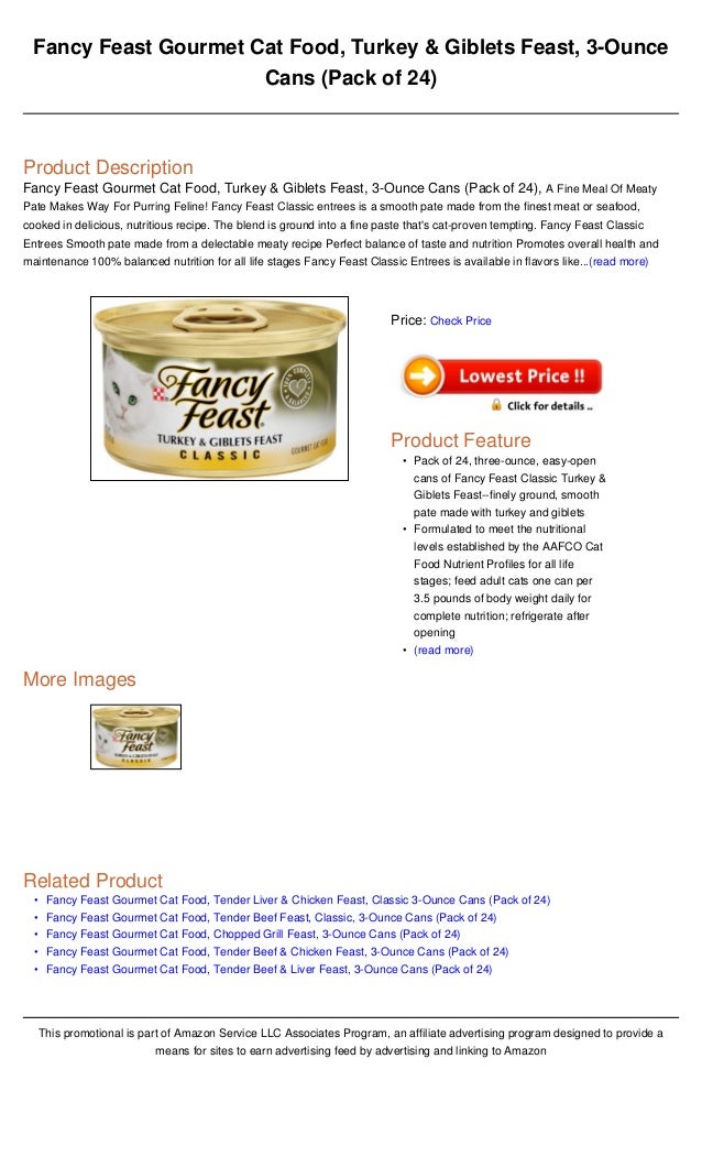 fancy feast turkey and giblets pate