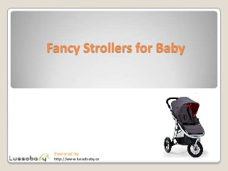 Fancy Strollers for Baby




 Powered by
 http://www.lussobaby.ca
 