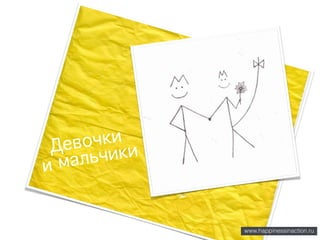 www.happinessinaction.ru
Девочки
и мальчики
 