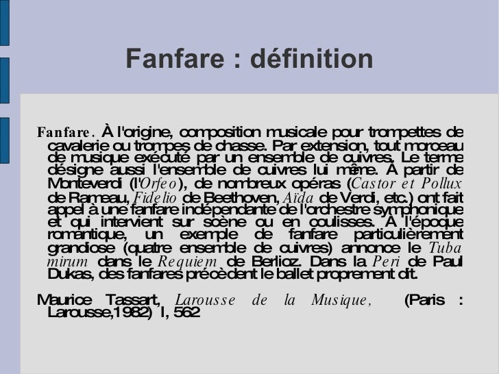 Fanfares