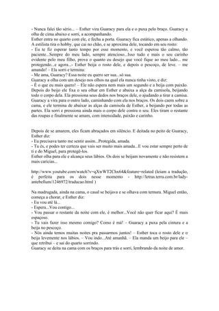 Fanfic  - Um Novo Amor?