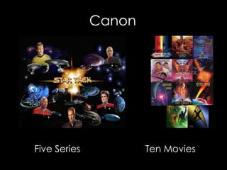 Canon




                               X

Five Series           Ten Movies
 