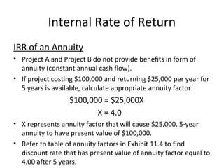 case study-capital budgeting | PPT