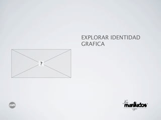 EXPLORAR IDENTIDAD
GRAFICA
 