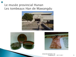 Université de Nantes C2i
            Fangqiong YU   24/11/2011   8
 