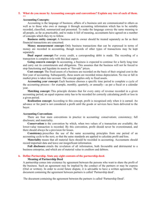 Financial Accounting Notes | PDF