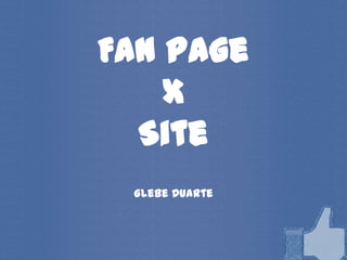 Fan PagexSite Glebe Duarte 