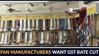 Fan Products Are on Demand But Manufacturers Want GST Rate Cut