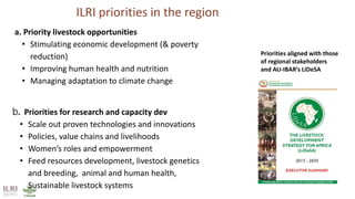Better lives through livestock: ILRI in SADC Region 