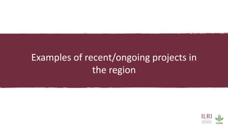 Better lives through livestock: ILRI in SADC Region 