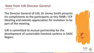 Better lives through livestock: ILRI in SADC Region 