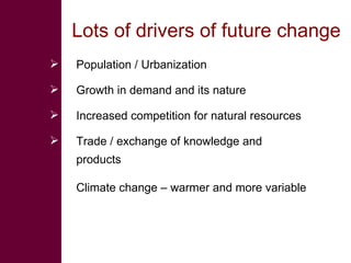 Livestock development in a changing climate