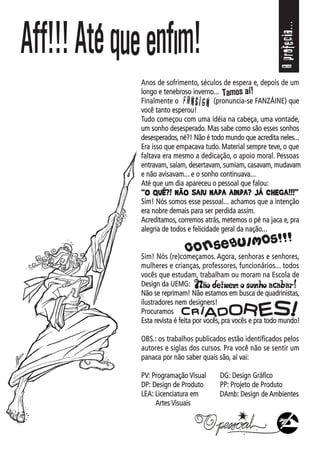 LEA: Licenciatura em
Artes Visuais
 