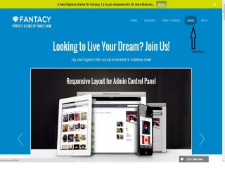 Social Commerce Script - Fantacy - A Fancy clone script