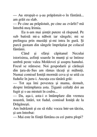 Fantana dintre-plopi mihail-sadoveanu