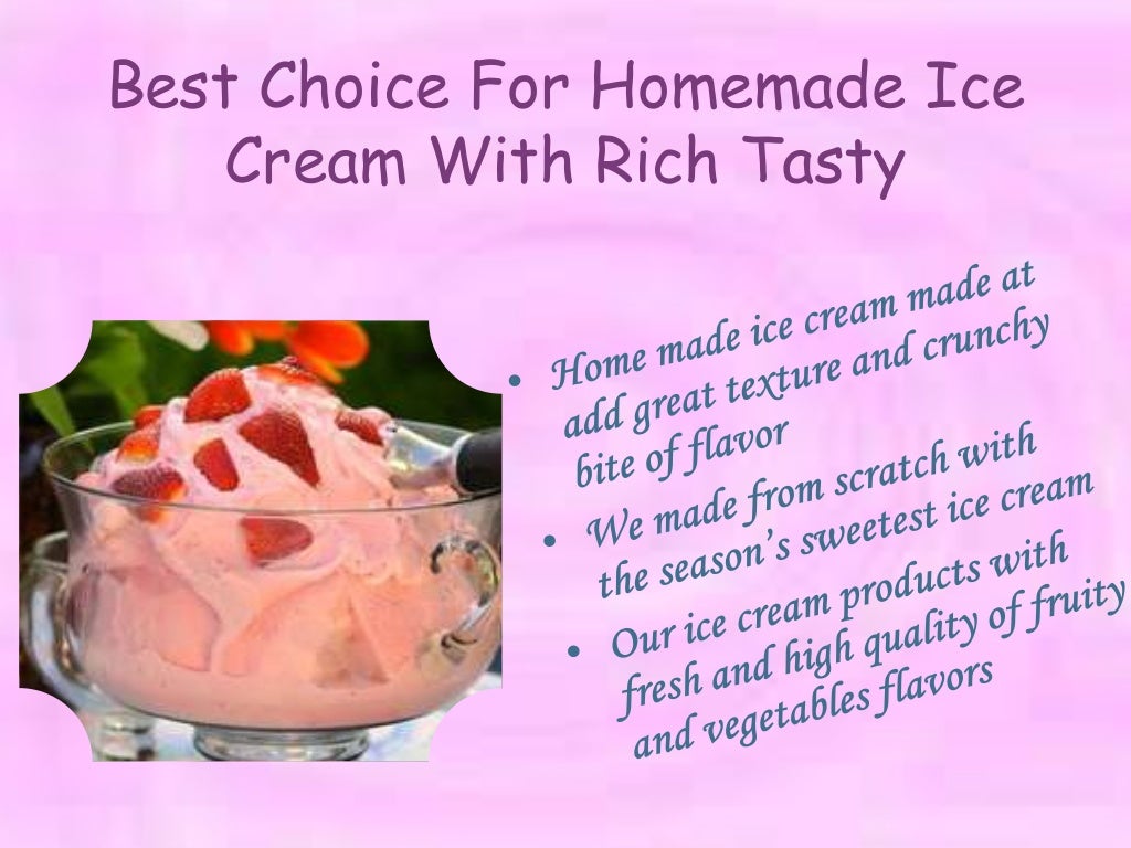Fantastic healthbenefitsofhomemadeicecream