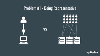 Problem #1 - Being Representative
vs
 