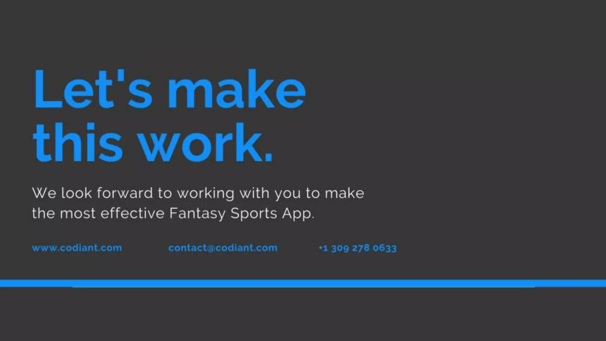 How to develop a Fantasy Sports App?