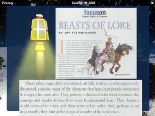 June 5, 2009 Fantasy 