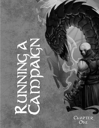 RUNNINGA
CAMPAIGN
CHAPTER
ONE
 
