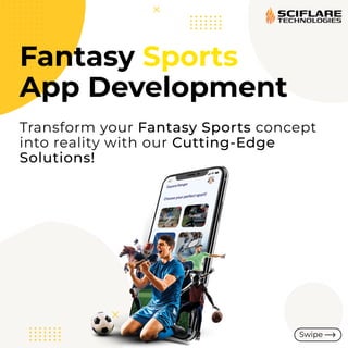 Best Fantasy sports app development - Sciflare
