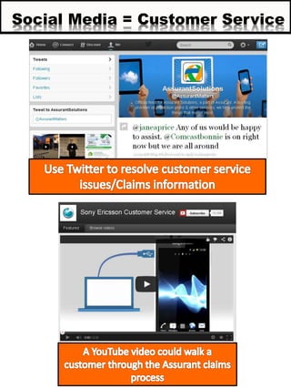 Social Media = Customer Service
 