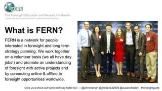 Foresight Careers: A Guide to Doing Strategic Foresight | PPTX
