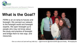 Foresight Careers: A Guide to Doing Strategic Foresight | PPTX