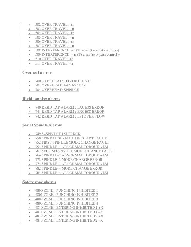 Ovc alarm on fanuc robot Ovc alarm on fanuc robot