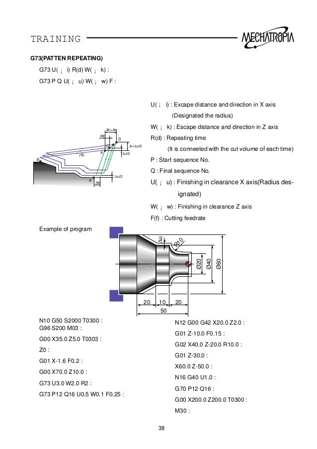 Fanuc ot g code training manual