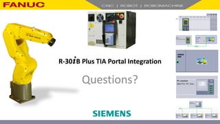 R-30+B Plus TIA Portal Integration
Questions?
 