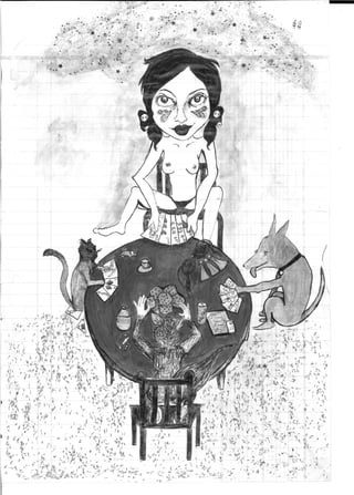 Fanzine colectivo 1 taller 7 . comic de la enpeg la esmeralda . edición por ana bell chino Slide 77