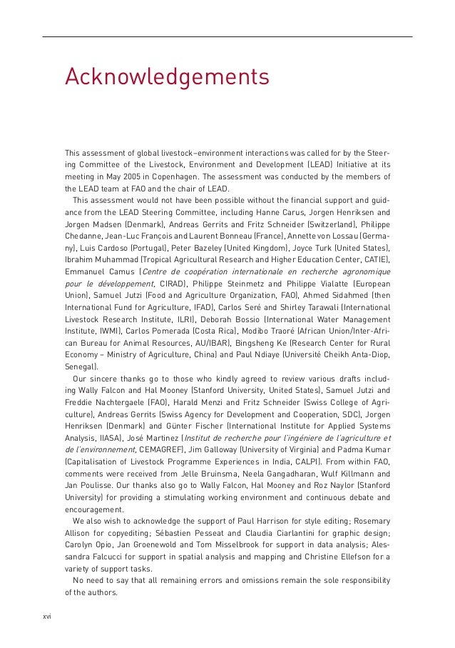 Livestock's long shadow environmental issues and options citation