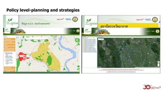 Policy level-planning and strategies
 