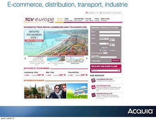 E-commerce, distribution, transport, industrie




jeudi 5 juillet 12
 