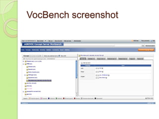 VocBench screenshot

 