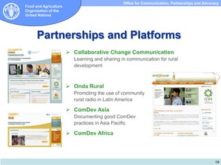 Communication for Rural Development | PDF