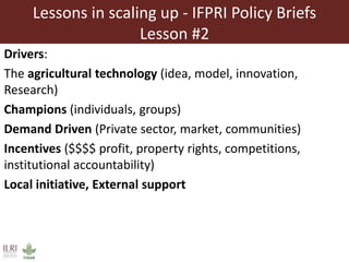 Training Workshop and Capacity Building on Proven Livestock Technology in Eastern Africa