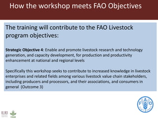 Training Workshop and Capacity Building on Proven Livestock Technology in Eastern Africa
