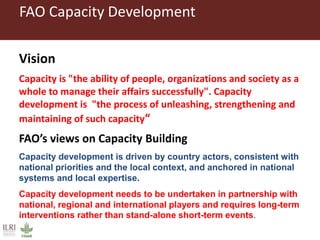 Training Workshop and Capacity Building on Proven Livestock Technology in Eastern Africa