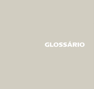 GLOSSÁRIO
 
