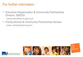 Building Effective Family-School Partnerships to Enhance Student ...