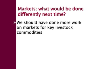 Enhancing livelihoods of poor livestock keepers through increasing use of fodder: Ethiopia Report on Output 1 - Mechanisms for strengthening and/or establishing multi-stakeholder alliances that enable scaling up and out of fodder technologies