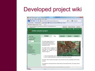 Enhancing livelihoods of poor livestock keepers through increasing use of fodder: Ethiopia Report on Output 3 - Enhanced capacity of project partners to experiment with and use fodder innovations through communication, technical information & training