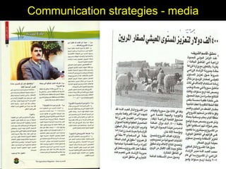 Enhancing livelihoods of poor livestock keepers through increasing use of fodder: Syria Report on Project Output 3 - Enhanced capacity of project partners  to experiment with the use of fodder innovations  through effective communication, technical inform