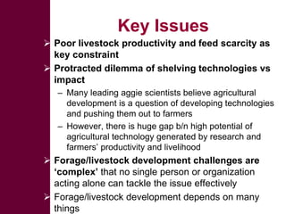 Using stakeholder platforms to enhance local innovations in the livestock sector in Ethiopia: Some Lessons