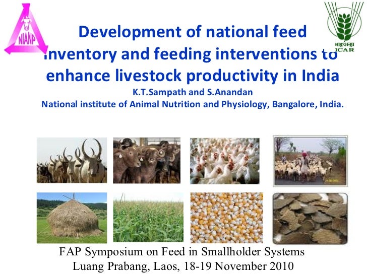 Development of national feed inventory and feeding interventions to e…
