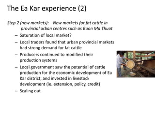 Linking fodder to livestock markets in Vietnam – the Ea Kar experience